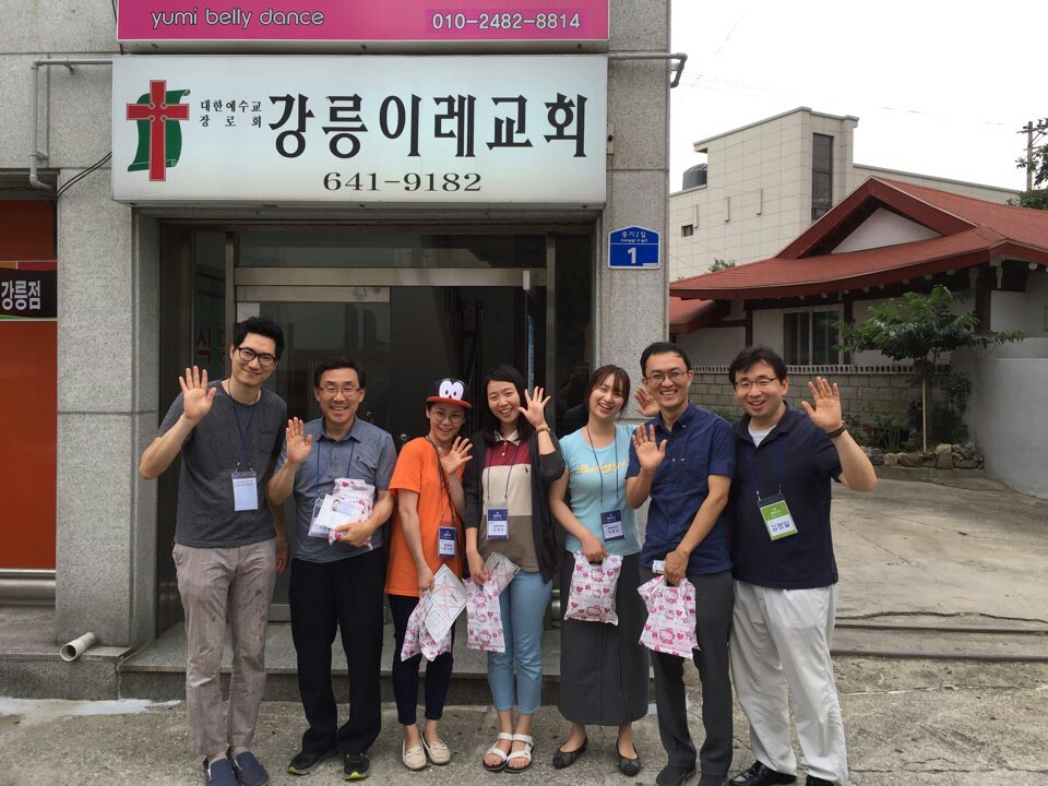 강릉이레교회.jpg : [은혜안에 자라가는 청장년2진] 동해선교 수고많으셨어요!(150719)