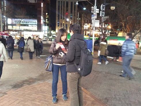 20130321_202905.jpg : [2013 캠퍼스전도 & 예람제] 3/21 2진 대학로 전도현장