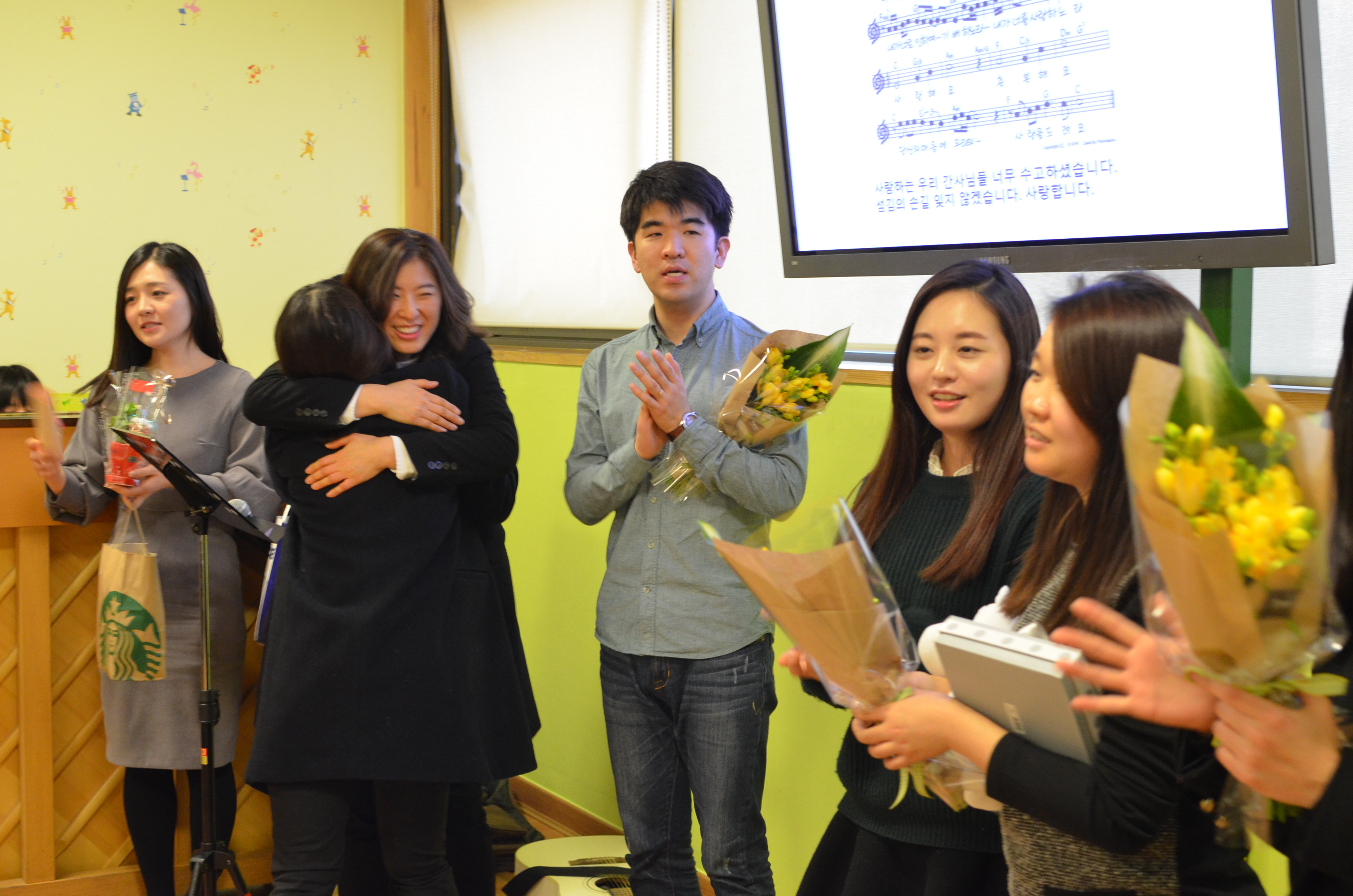 간사님들 수고함.jpg : 필그린7진_2015년 2월 8일 주일보고서