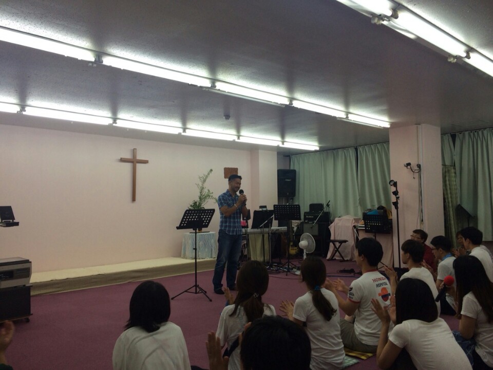 KakaoTalk_20140725_235743211.jpg : [30차 일본선교]11차 센타요노히카리 교회 사역1일차