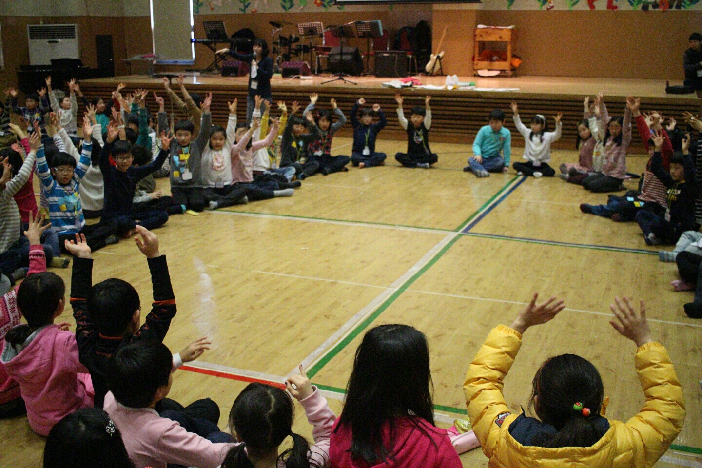 공동체 게임.jpg : [삶으로 예배하는 초등부] 150125 주일보고서