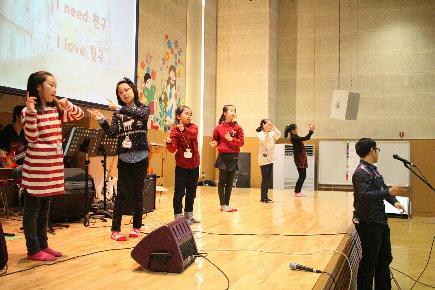 율동팀.jpg : [삶으로 예배하는 초등부] 150125 주일보고서