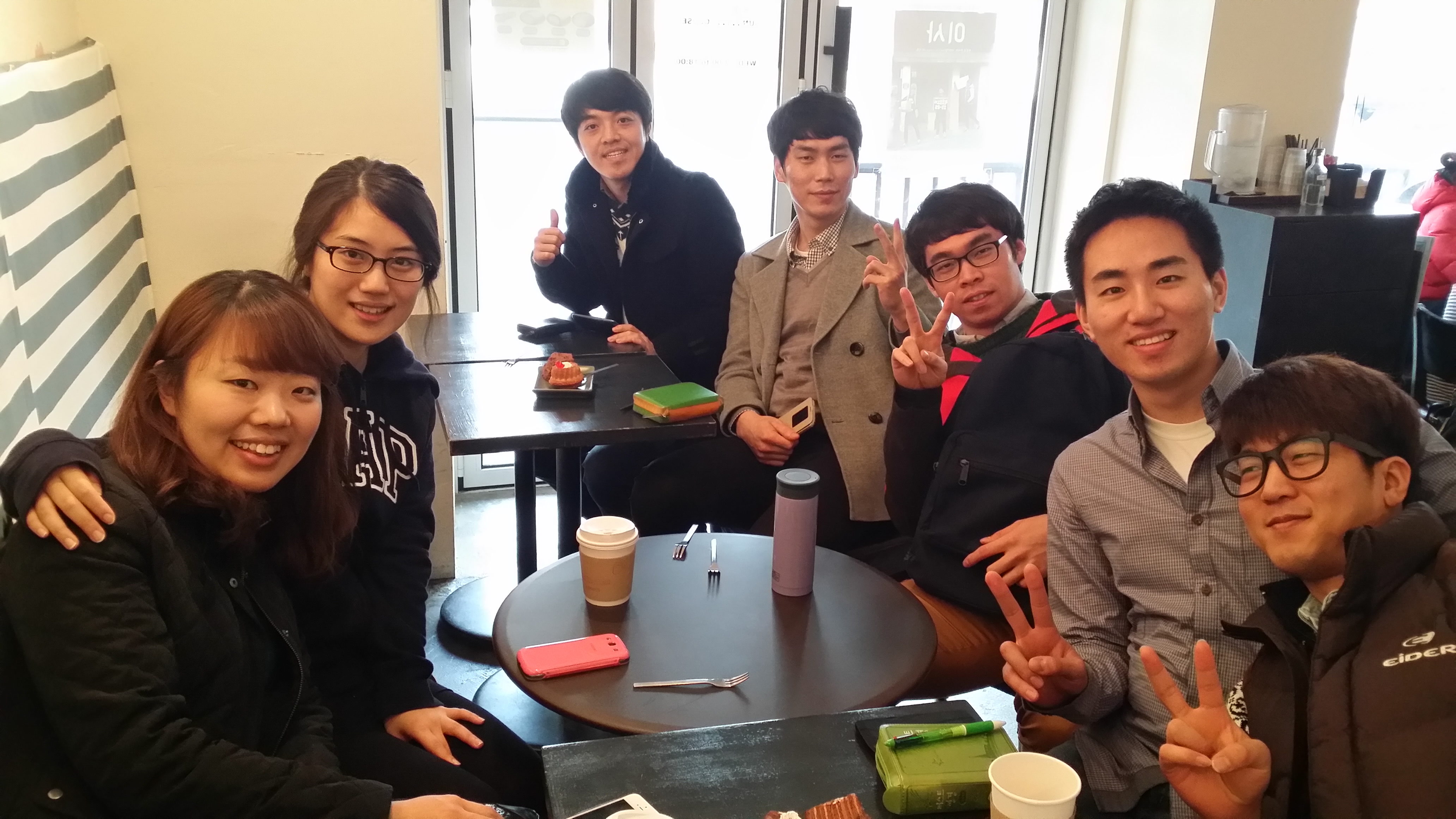 20140304_083452.jpg : [성령이 이끄시는 18진 우리 家族] (화요 성경통독반 첫 모임)