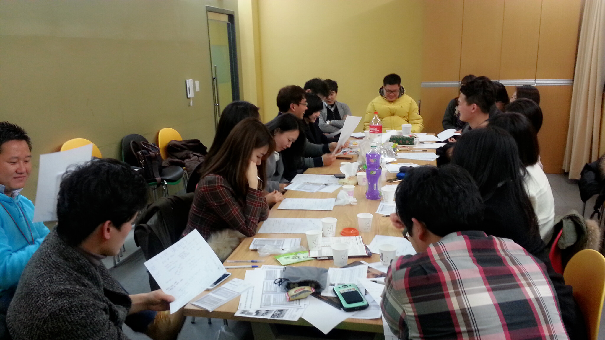 KakaoTalk_20141228_224539830.jpg : 필그린 7진_2014년 12월28일 주일보고서