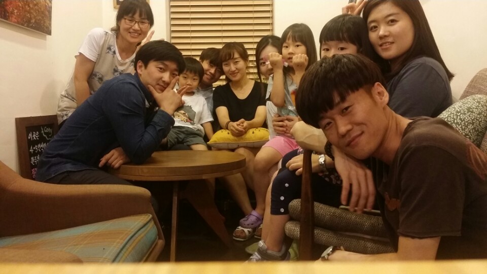 간사님들과 함께.jpg : 필그린 7진_2015년 6월28일 주일보고서