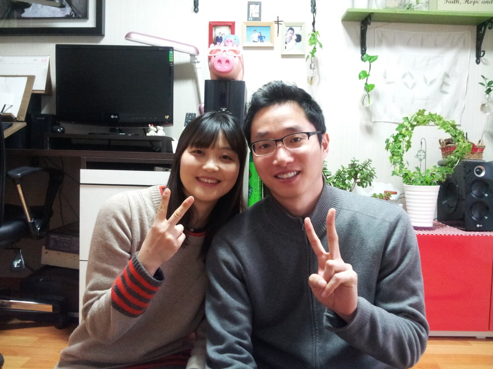 김원섭 정은혜.jpg : [多産의 축복]신혼1진 보고서  -성대한 환영에 감격-