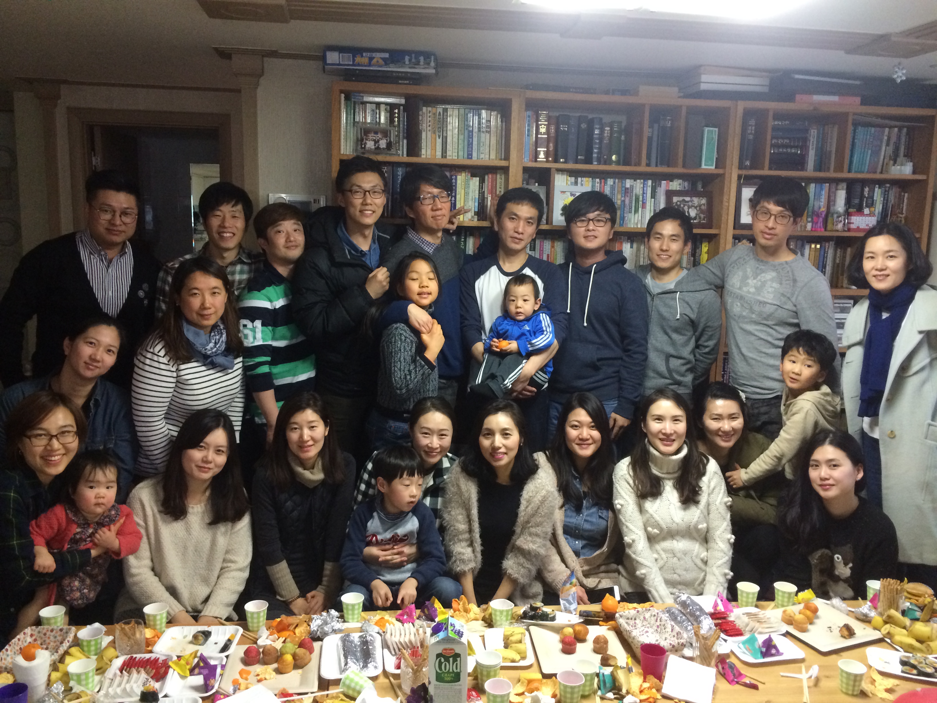 20160131 목자부부 모임4.jpg : 청장년3진 주일 보고서 (목자부부 오픈 하우스)