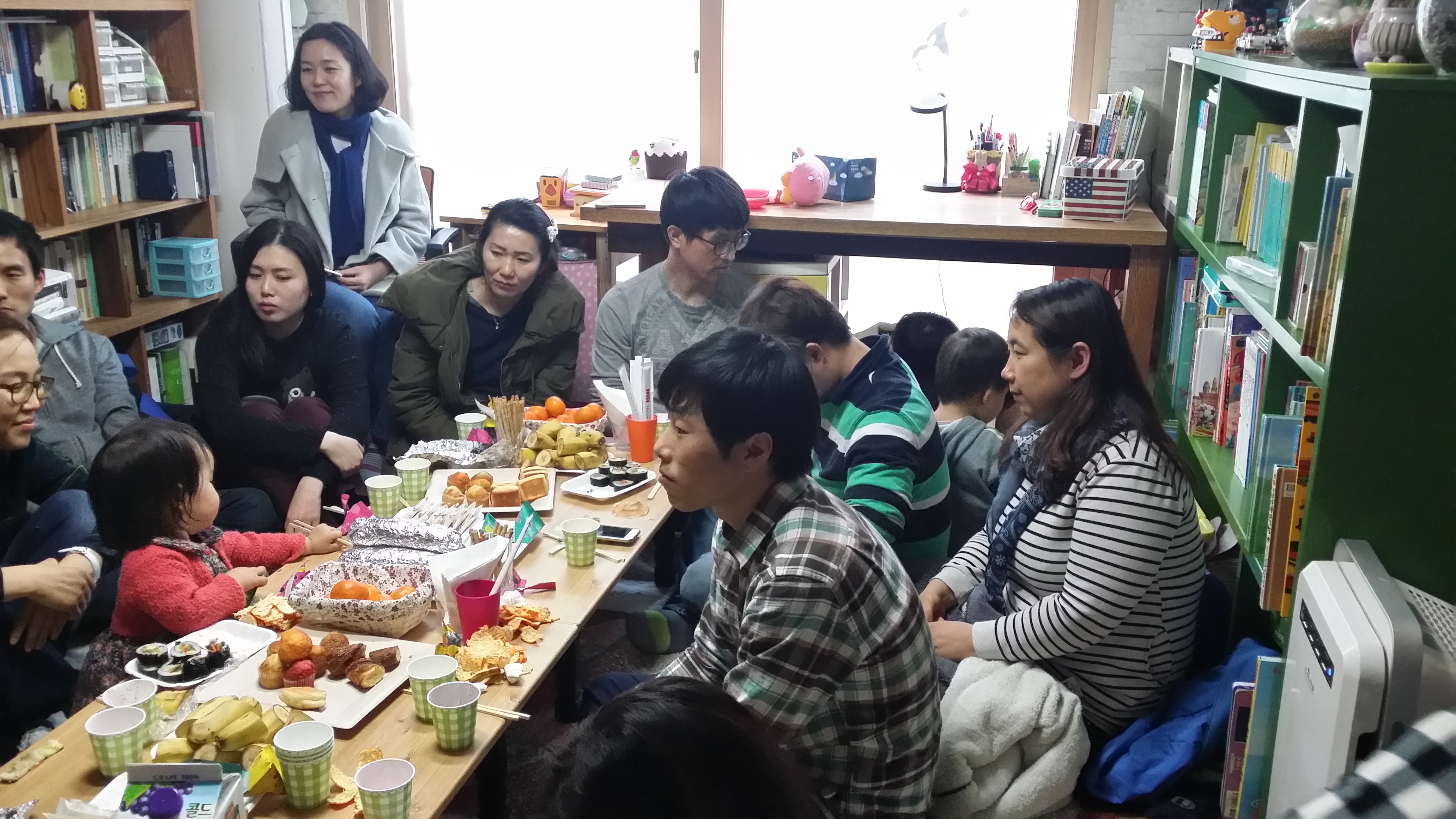 20160131 목자부부 모임2.jpg : 청장년3진 주일 보고서 (목자부부 오픈 하우스)