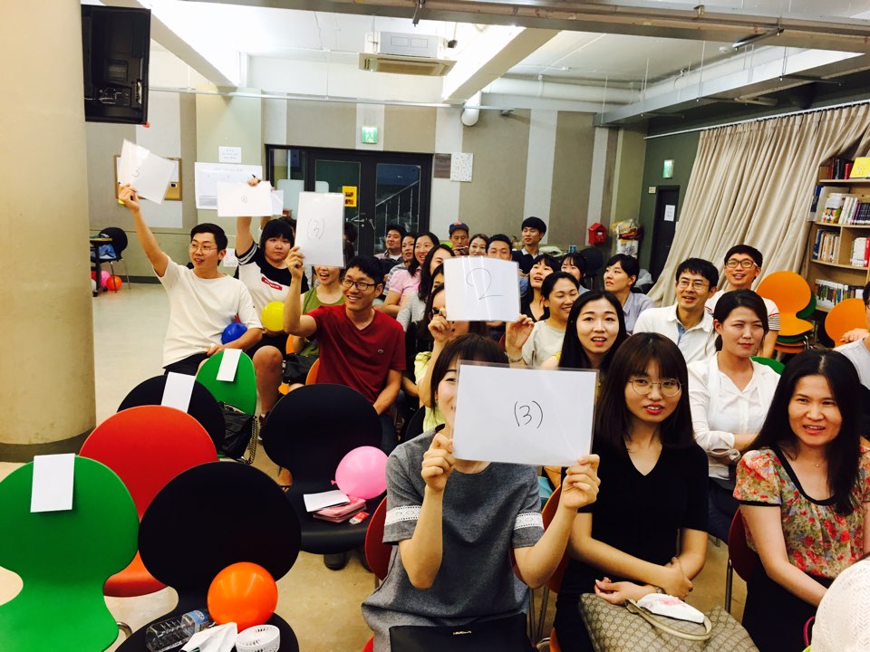 KakaoTalk_20160821_190716057.jpg : 관대한 15진 주일보고 [진예배 골든벨 풍경]