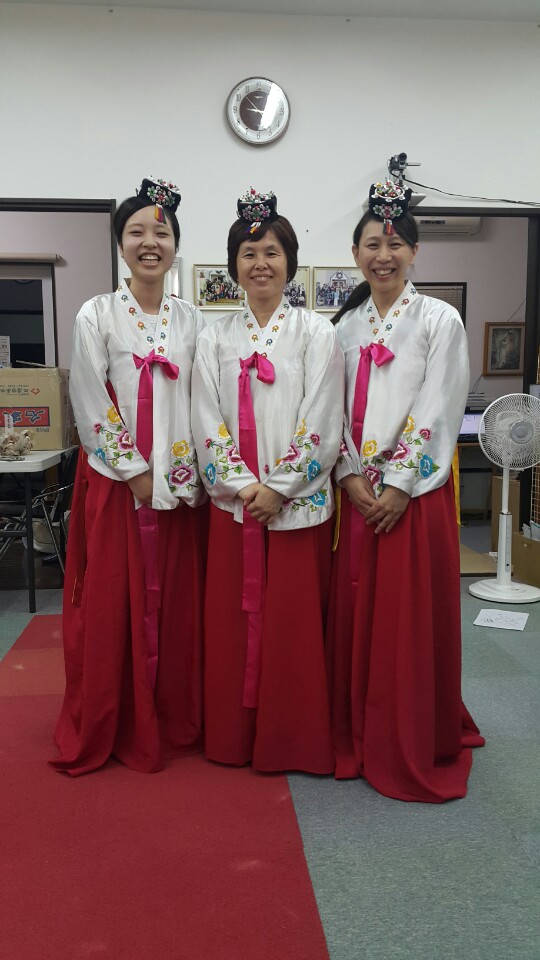 한복.jpg : [34차 일본선교] 오사카 힐스처치 사역보고 4일차
