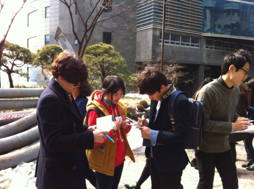 크기변환_1361868858977.jpg : [2013 캠퍼스전도 & 예람제] 2월 25일 월요일 3진 서경대 입학식 캠전현장