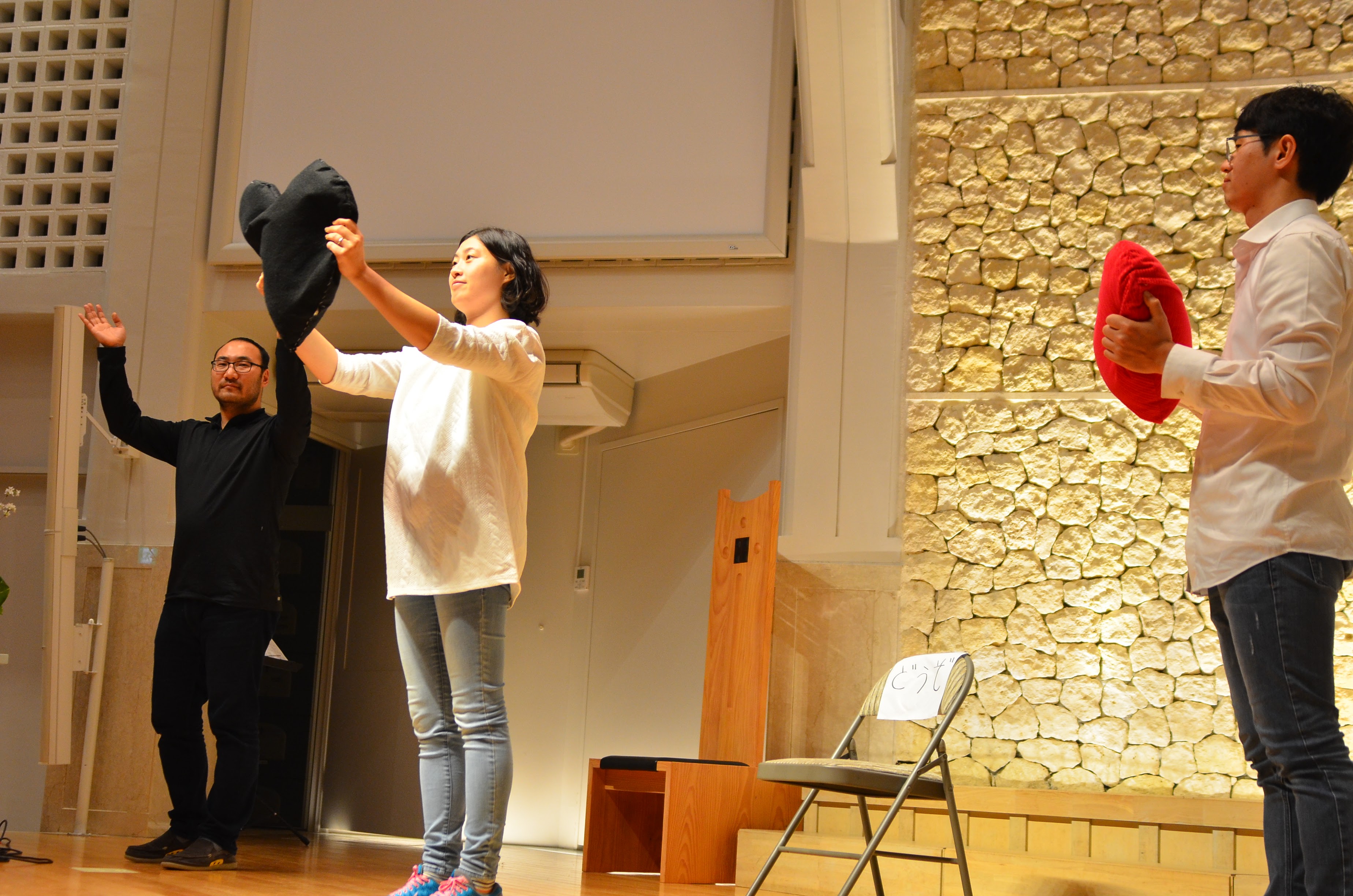 고야_저녁예배 스킷.JPG : [33차 일본선교] 9차 오키나와 고야교회 선교 보고서 - 1월 31일 일요일 (4일차)