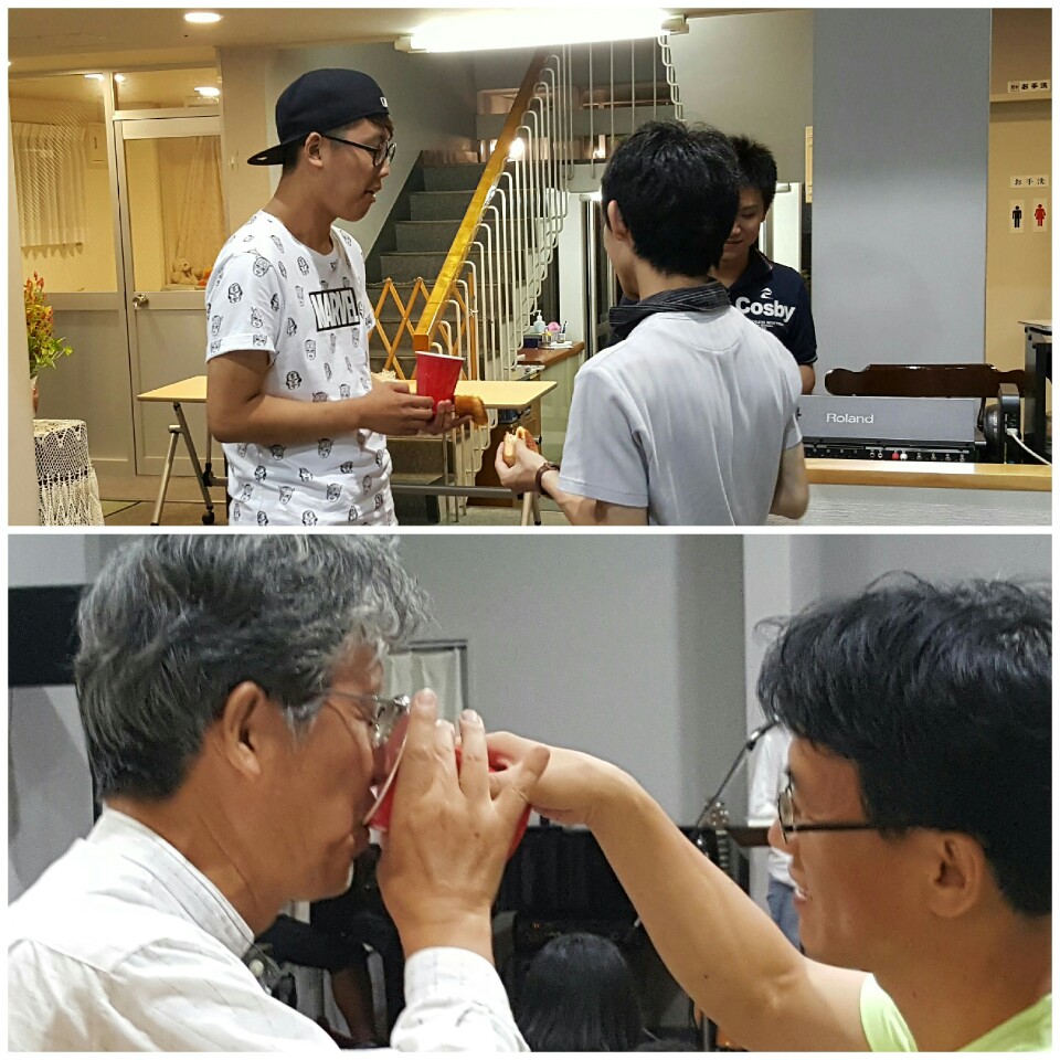 1470103830393.jpeg : [34차선교] 우에노시바1일차 : 애찬식에서 확인된 우리는 하나!!